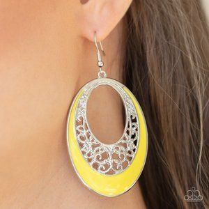 Orchard Bliss - Yellow Earrings